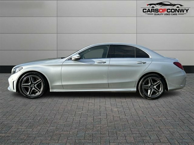 Mercedes-Benz C Class 2.0 C300d Amg Line Premium Saloon G-t KS69BCY Silver #4