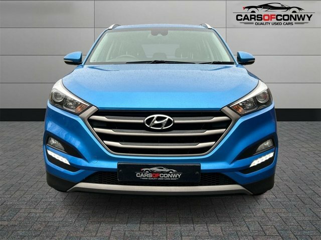 Hyundai Tucson 1.6 Gdi Blue Drive Se Nav Suv Eu YL16JKY Blue #2
