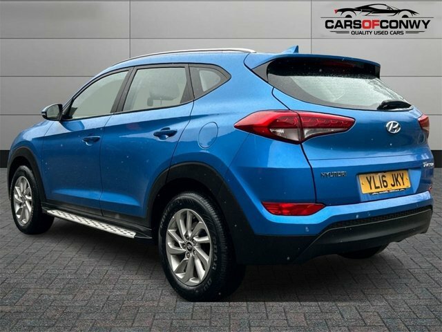 Hyundai Tucson 1.6 Gdi Blue Drive Se Nav Suv Eu YL16JKY Blue #5