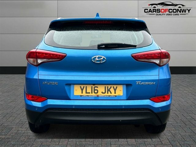 Hyundai Tucson 1.6 Gdi Blue Drive Se Nav Suv Eu YL16JKY Blue #6