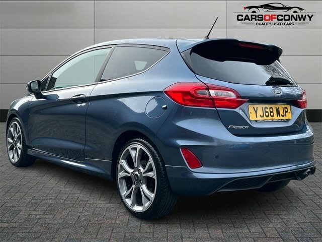 Ford Fiesta 1.0T Ecoboost Gpf St-line Hatchback Man YJ68WJP Blue #5
