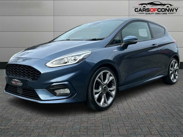 Ford Fiesta 1.0T Ecoboost Gpf St-line Hatchback Man YJ68WJP Blue #3