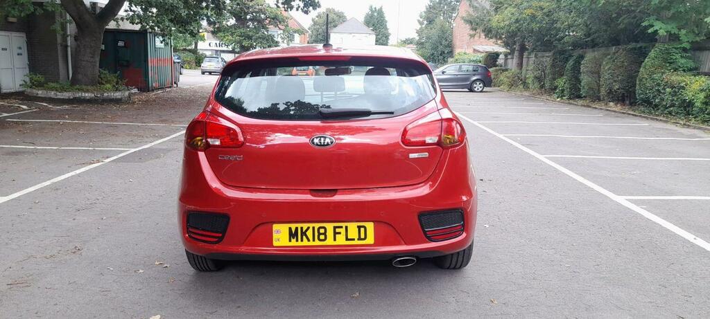 Kia Ceed Hatchback 1.6 Crdi 1 2018 MK18FLD Red #6