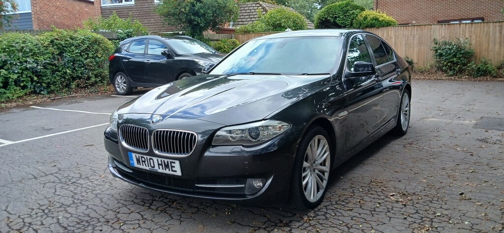 BMW 5 Series Saloon 3.0 525D Se Saloon 2010 WR10HME Grey #5