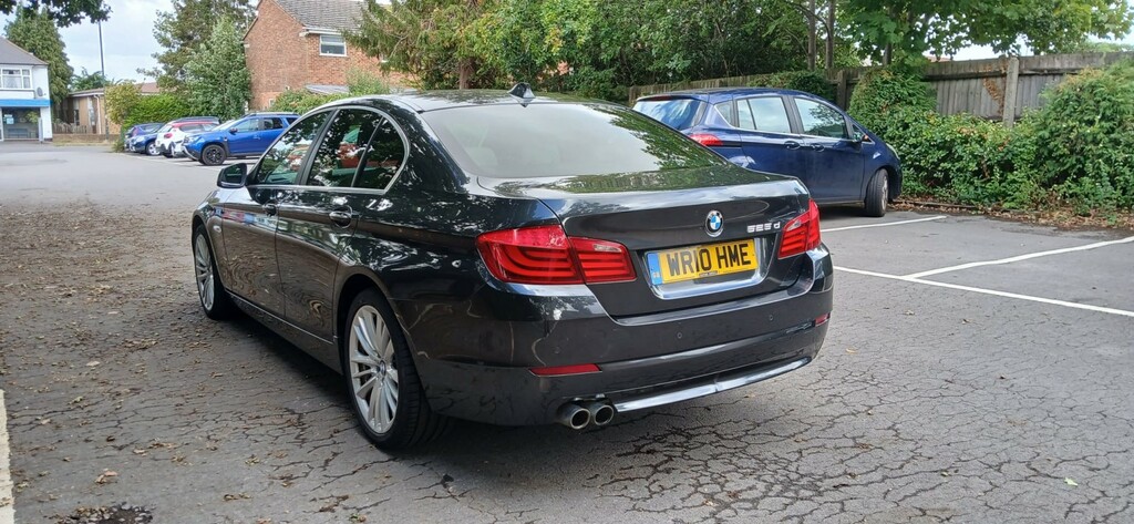 BMW 5 Series Saloon 3.0 525D Se Saloon 2010 WR10HME Grey #4