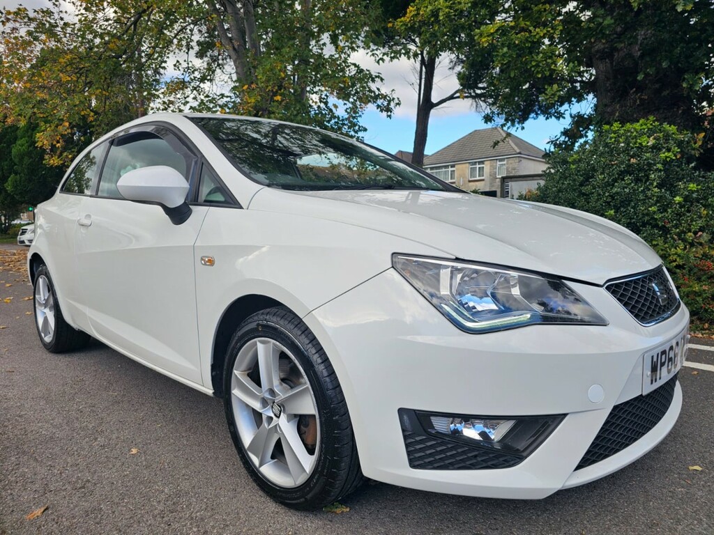 Seat Ibiza Hatchback 1.2 Tsi Fr 2016 WP66MLV White #2