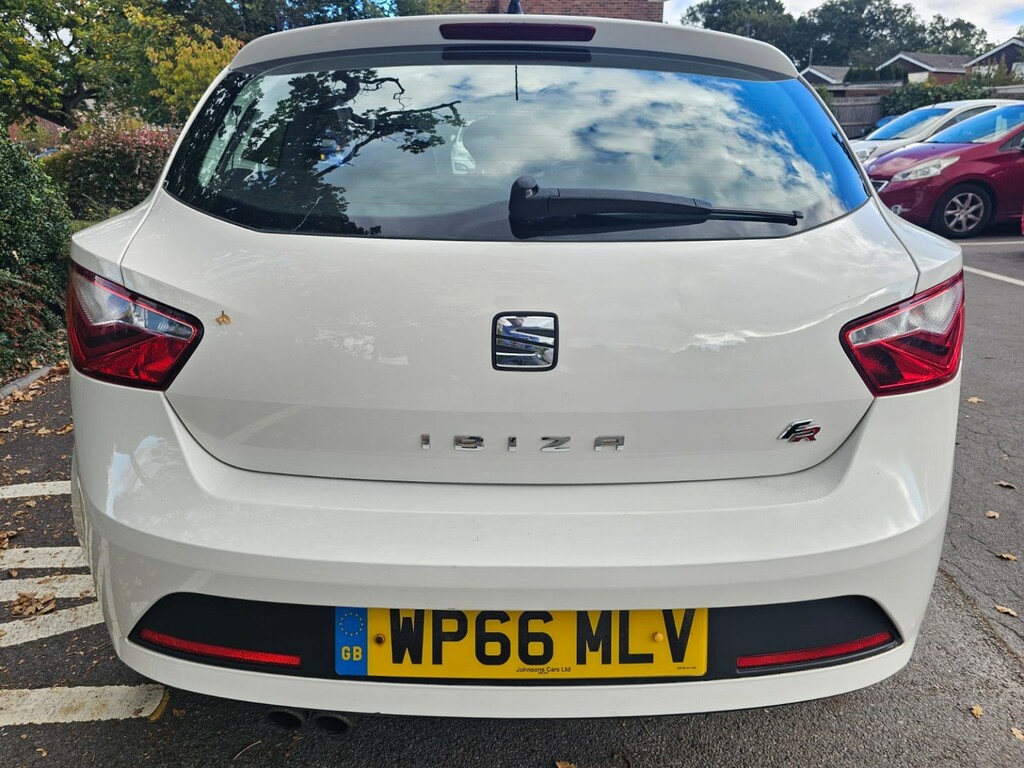 Seat Ibiza Hatchback 1.2 Tsi Fr 2016 WP66MLV White #6