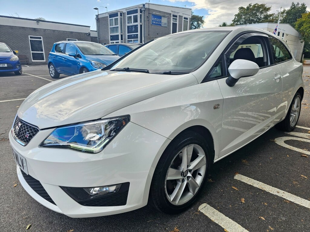 Seat Ibiza Hatchback 1.2 Tsi Fr 2016 WP66MLV White #4