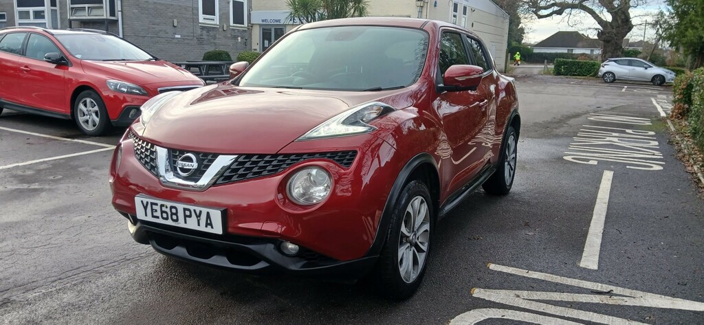Nissan Juke Suv 1.5 Dci Tekna 2018 YE68PYA Red #4