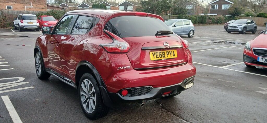 Nissan Juke Suv 1.5 Dci Tekna 2018 YE68PYA Red #6