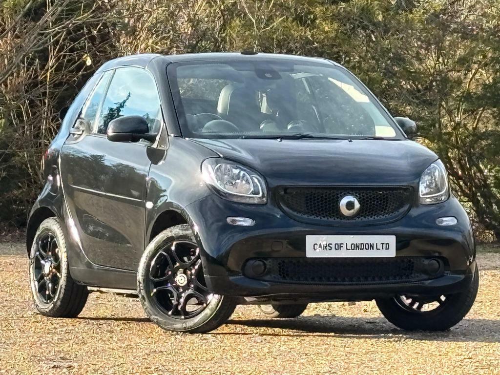 Smart Fortwo Cabrio 1.0 Prime Premium Cabriolet Twinamic Euro 6 S S Black #3
