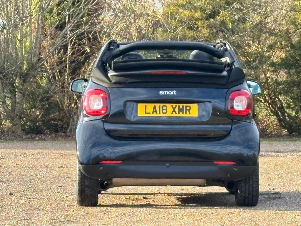 Smart Fortwo Cabrio 1.0 Prime Premium Cabriolet Twinamic Euro 6 S S Black #4
