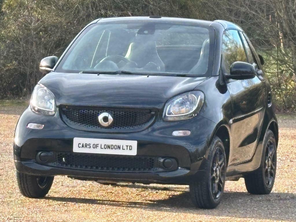 Smart Fortwo Cabrio 1.0 Prime Premium Cabriolet Twinamic Euro 6 S S Black #5