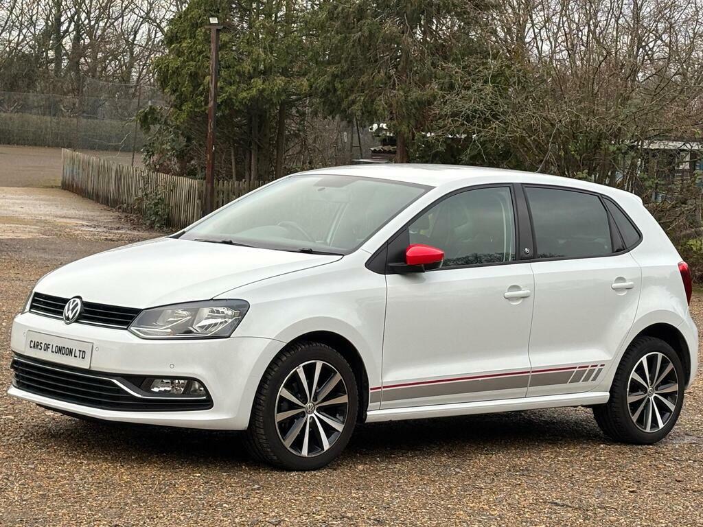 Volkswagen Polo 1.2 Tsi R-line Euro 6 S S White #3