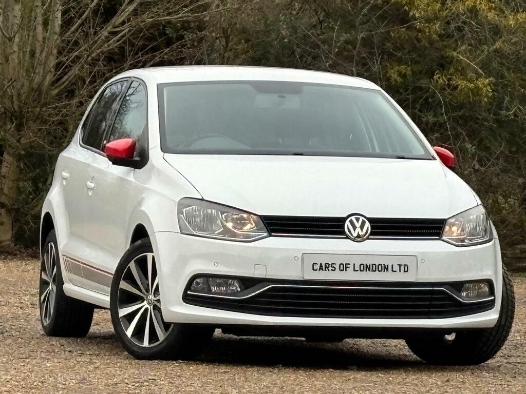 Volkswagen Polo 1.2 Tsi R-line Euro 6 S S White #5