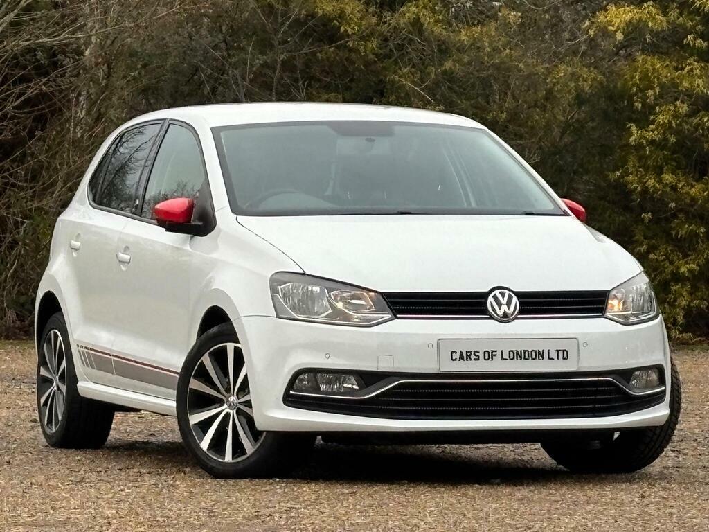 Volkswagen Polo 1.2 Tsi R-line Euro 6 S S White