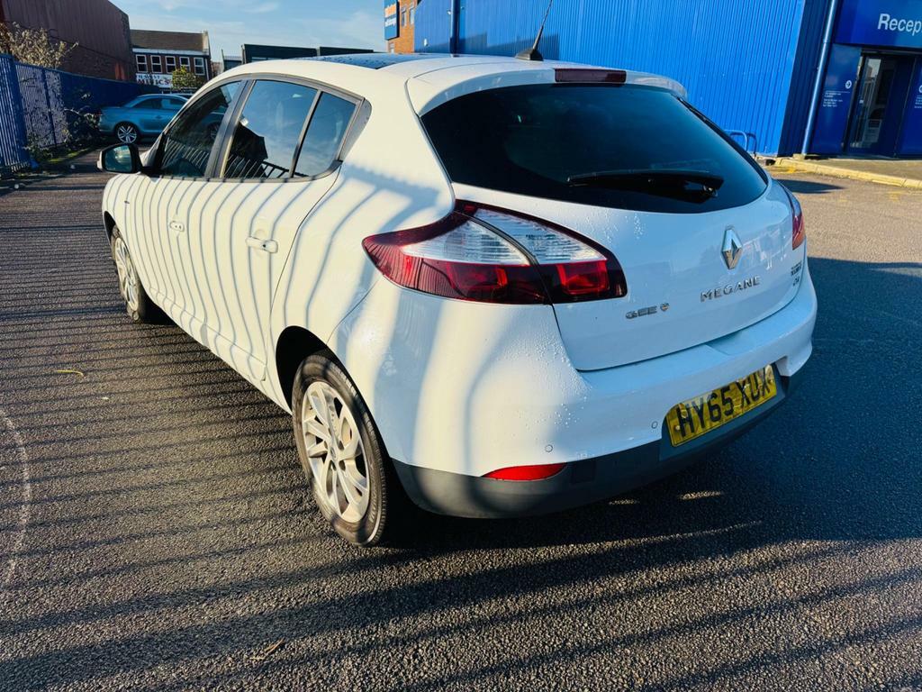 Renault Megane 1.5 Dci Limited Nav Euro 6 Ss HY65XUX White #3