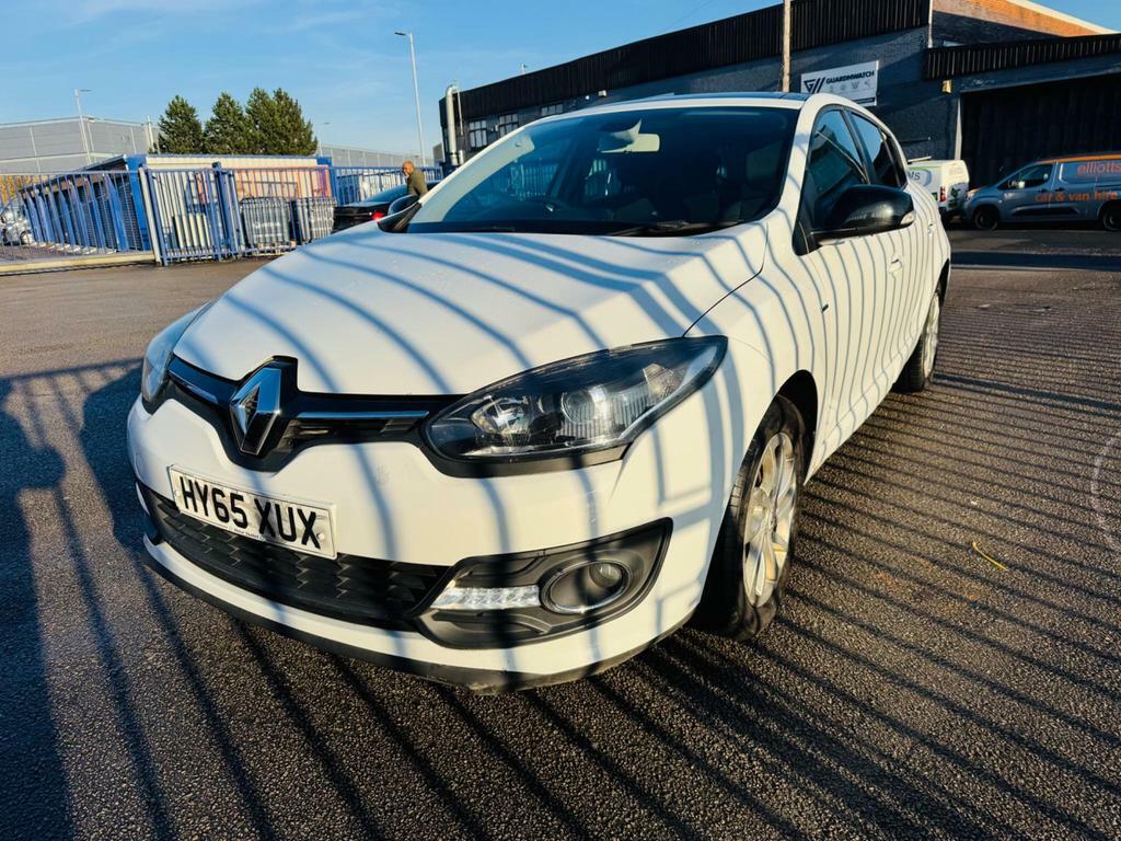 Renault Megane 1.5 Dci Limited Nav Euro 6 Ss HY65XUX White #4