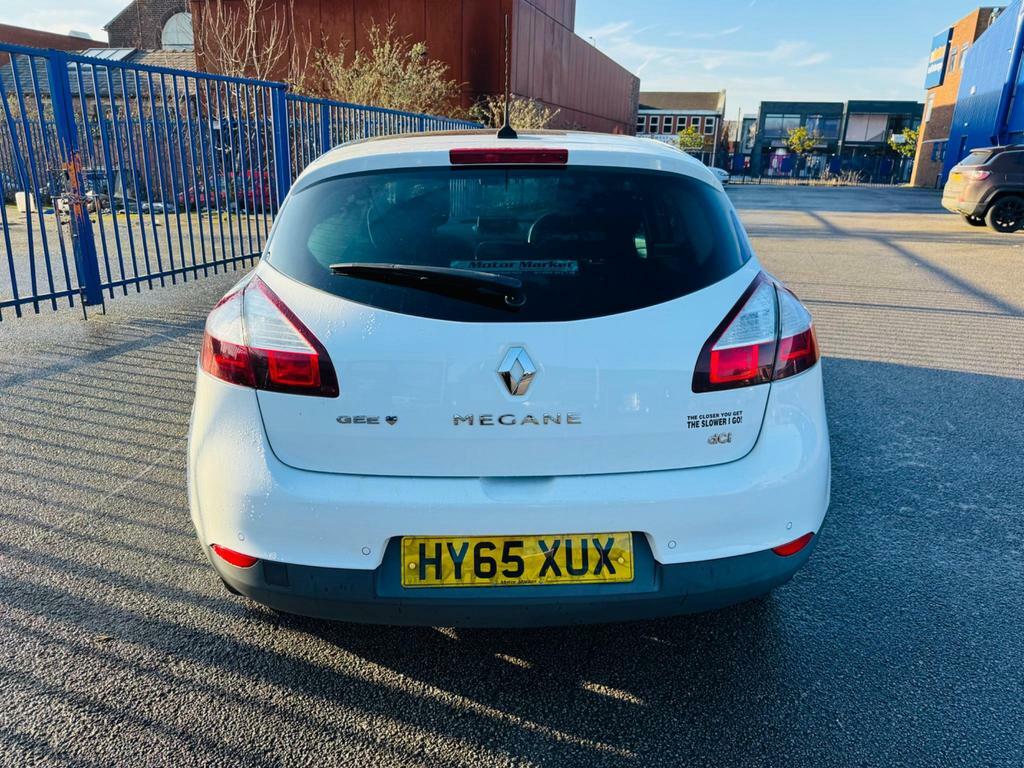 Renault Megane 1.5 Dci Limited Nav Euro 6 Ss HY65XUX White #5