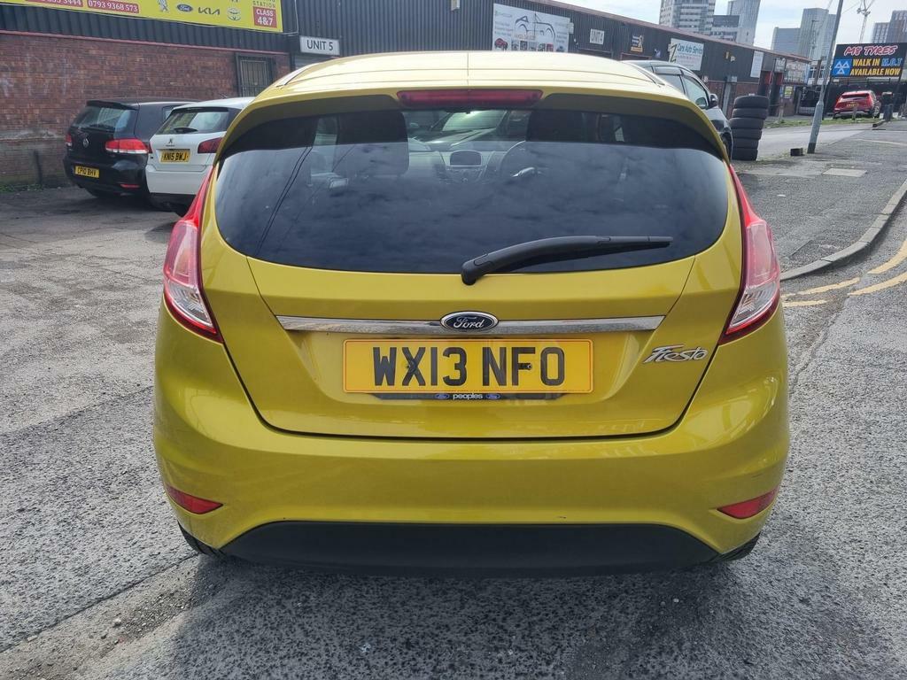 Ford Fiesta 1.25 Zetec Euro 5 Yellow #6