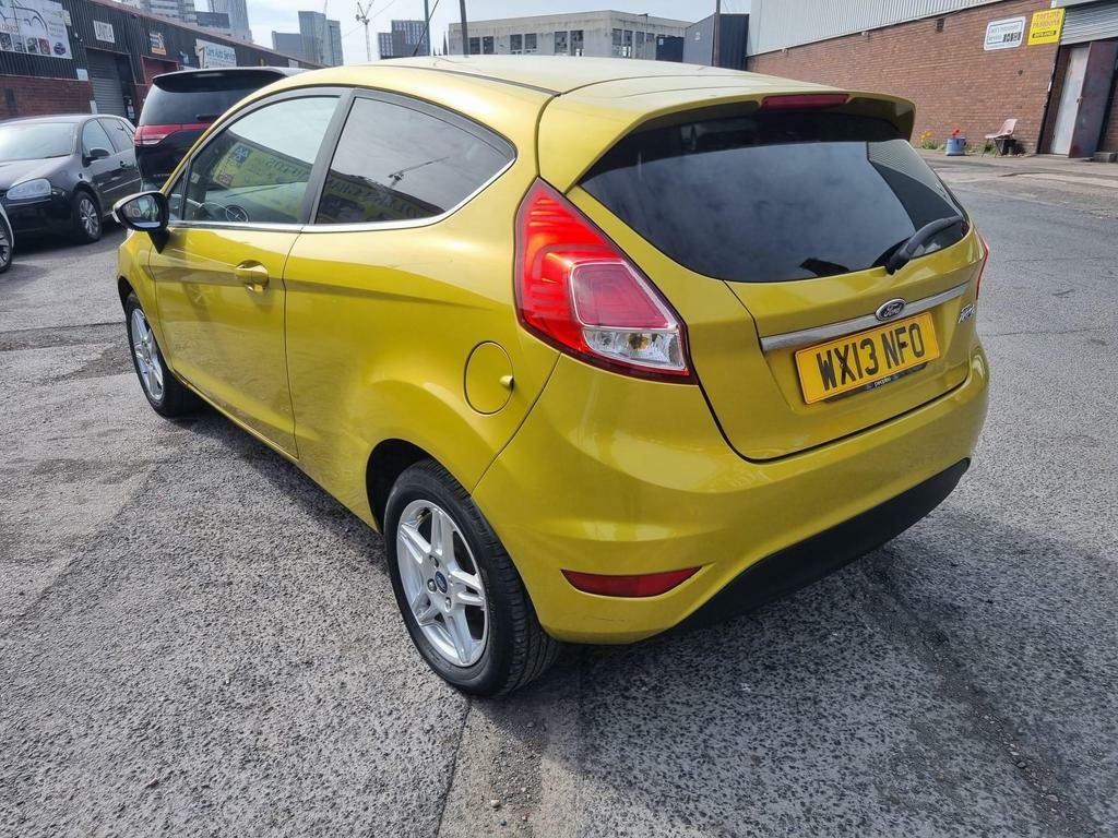 Ford Fiesta 1.25 Zetec Euro 5 Yellow #5