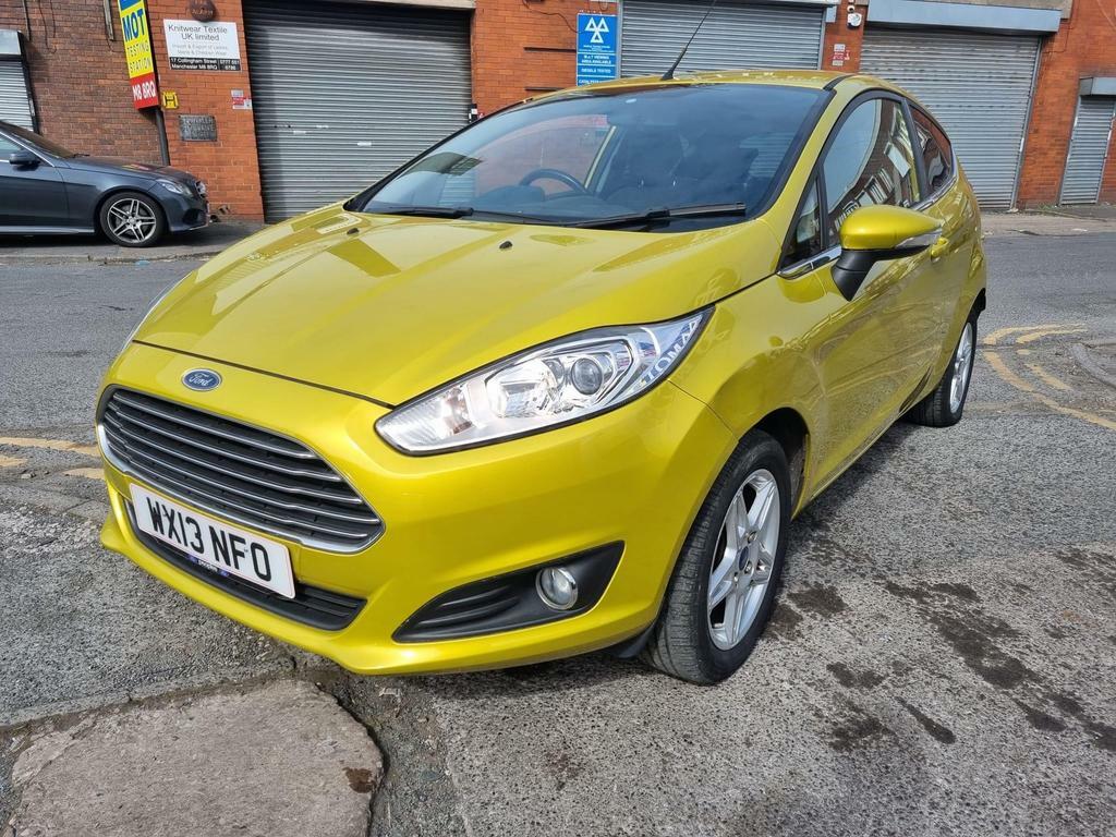 Ford Fiesta 1.25 Zetec Euro 5 Yellow #4
