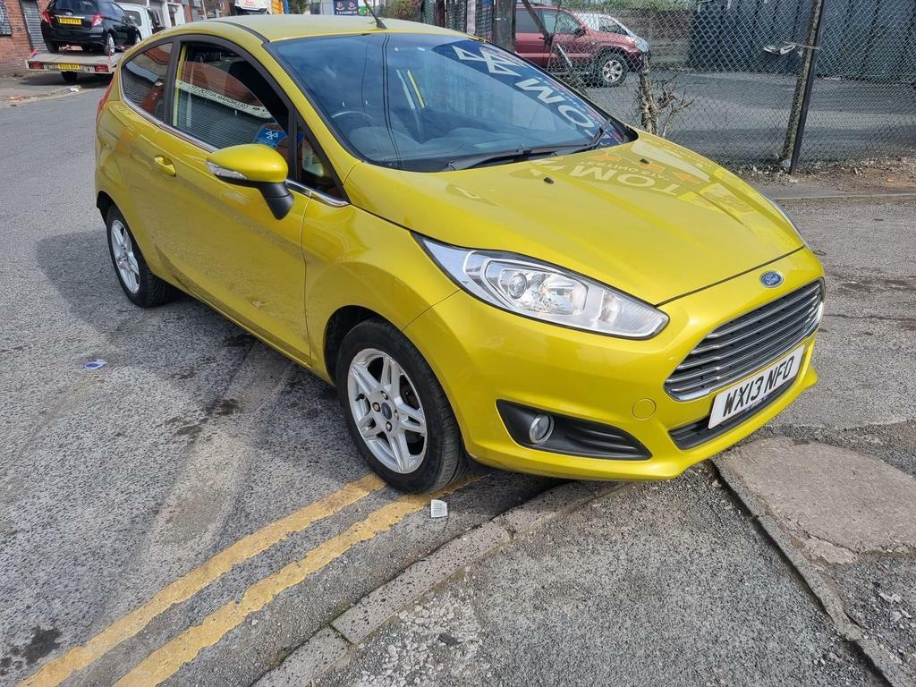 Ford Fiesta 1.25 Zetec Euro 5 Yellow #2