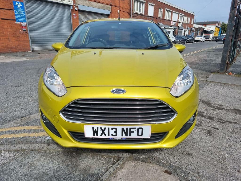 Ford Fiesta 1.25 Zetec Euro 5 Yellow #3