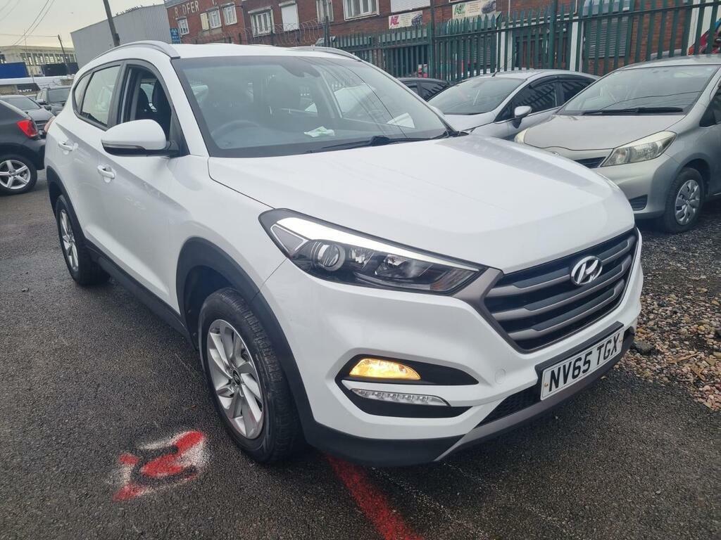 Hyundai Tucson 1.6 Gdi Blue Drive Se Euro 6 Ss NV65TGX White #2