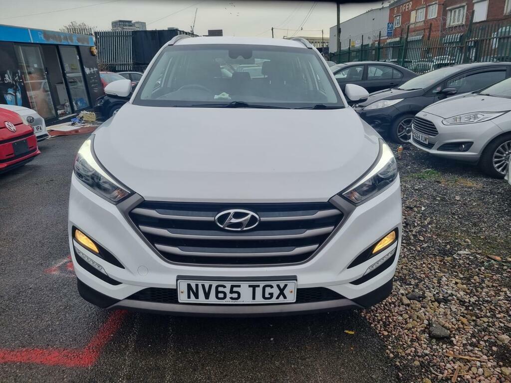 Hyundai Tucson 1.6 Gdi Blue Drive Se Euro 6 Ss NV65TGX White #3