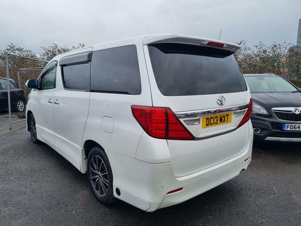 Toyota Alphard Lpg Conversion Sat Nav Ulez 3.5 DC13MXT White #5