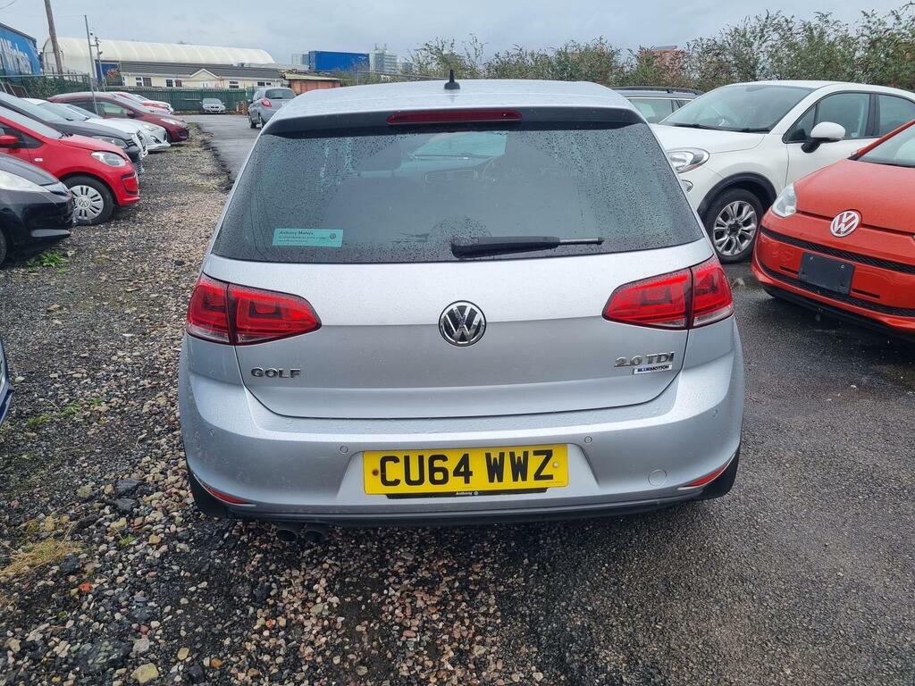 Volkswagen Golf 2.0 Tdi Bluemotion Tech Gt Euro 5 Ss CU64WWZ Silver #6