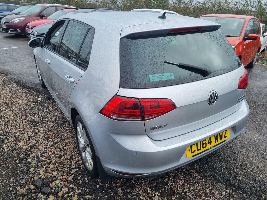 Volkswagen Golf 2.0 Tdi Bluemotion Tech Gt Euro 5 Ss CU64WWZ Silver #5