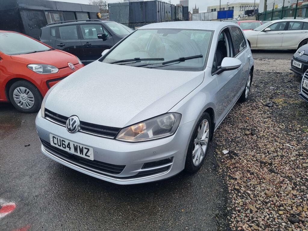 Volkswagen Golf 2.0 Tdi Bluemotion Tech Gt Euro 5 Ss CU64WWZ Silver #4