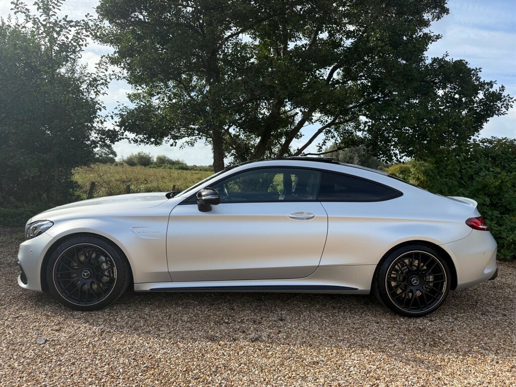 Mercedes-Benz C Class 4.0 Biturbo Amg Premium Coupe Spds Mc Silver #6