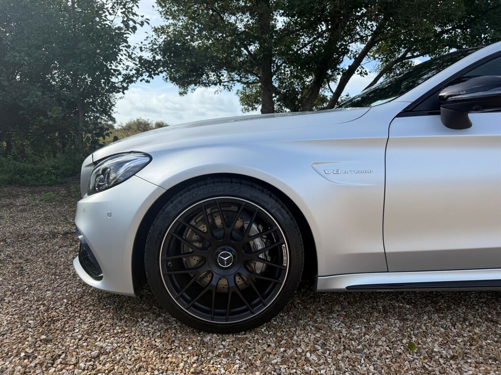 Mercedes-Benz C Class 4.0 Biturbo Amg Premium Coupe Spds Mc Silver #3