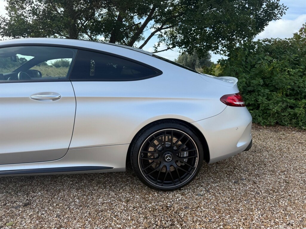 Mercedes-Benz C Class 4.0 Biturbo Amg Premium Coupe Spds Mc Silver #5