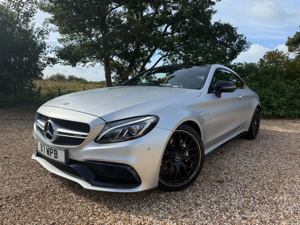 Mercedes-Benz C Class 4.0 Biturbo Amg Premium Coupe Spds Mc Silver