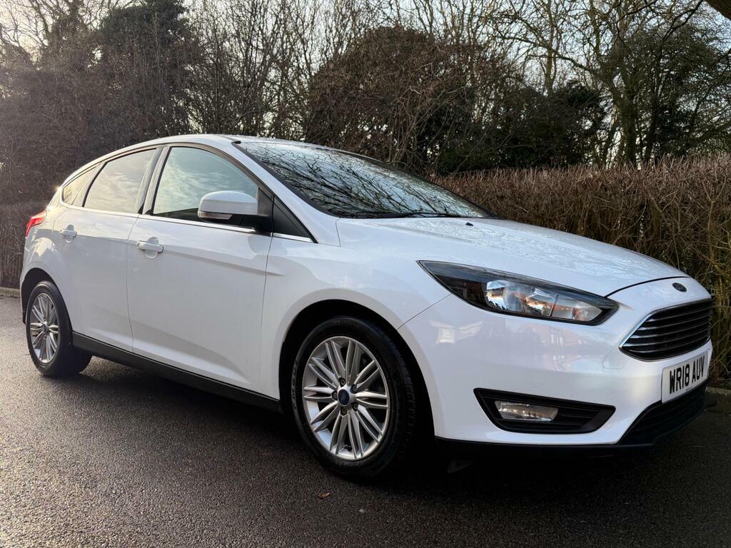 Ford Focus 1.0T Ecoboost Zetec Edition Euro 6 S S WR18AUV White #4