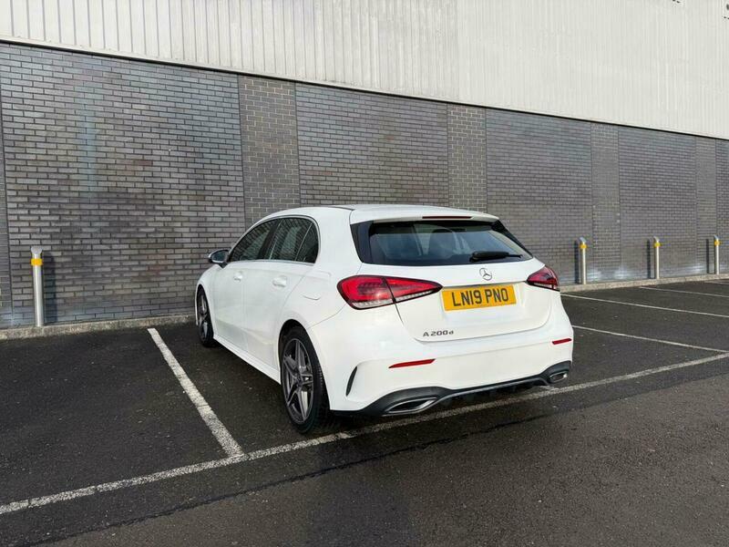 Mercedes-Benz A Class 2.0 A200d Amg Line LN19PNO White #6