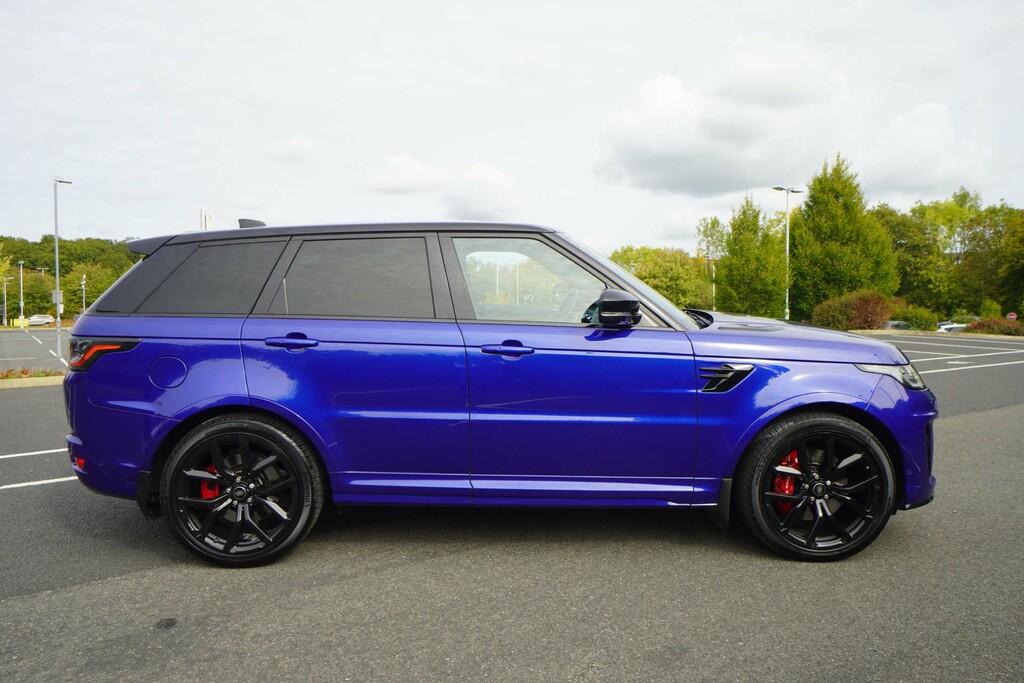 Land Rover Range Rover Sport Svr Sc 4Wd Blue #4