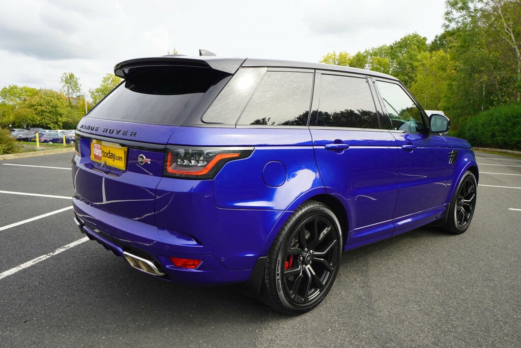 Land Rover Range Rover Sport Svr Sc 4Wd Blue #6