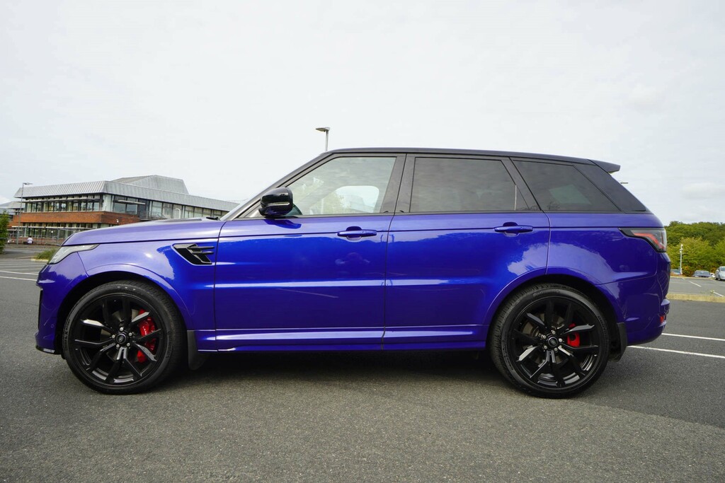 Land Rover Range Rover Sport Svr Sc 4Wd Blue #5