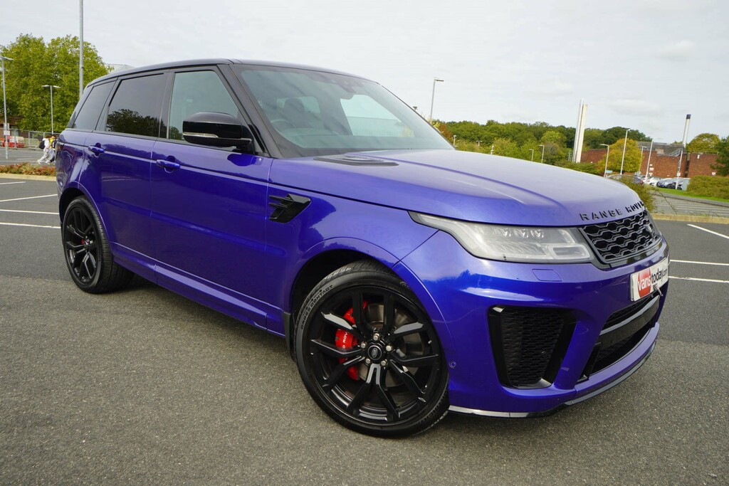 Land Rover Range Rover Sport Svr Sc 4Wd Blue #2