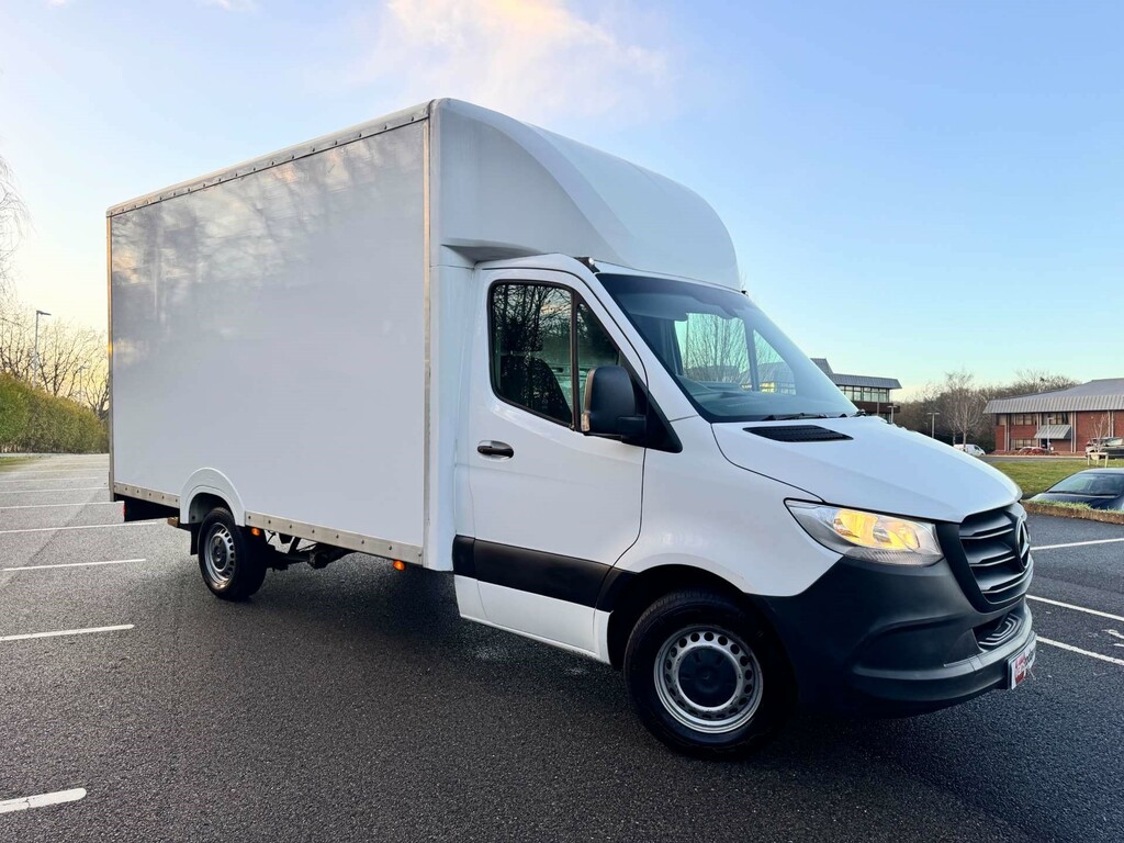 Mercedes-Benz Sprinter 314 Progressive Cdi Low Load Luton PE71WLP White #2