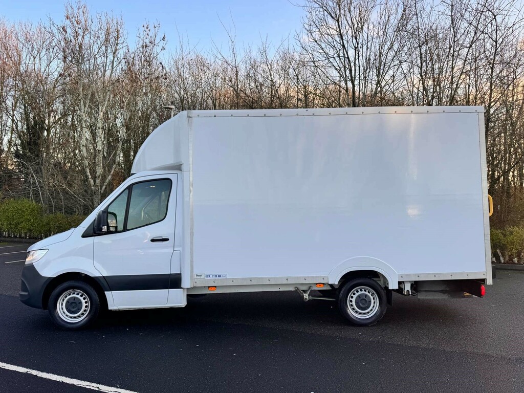 Mercedes-Benz Sprinter 314 Progressive Cdi Low Load Luton PE71WLP White #4