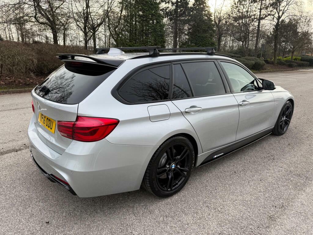 BMW 3 Series 3.0 330D M Sport Touring Euro 6 S S YF16ODU Silver #4