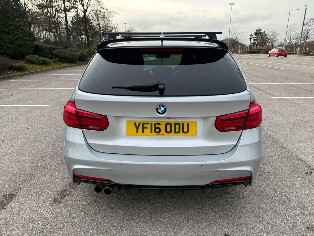 BMW 3 Series 3.0 330D M Sport Touring Euro 6 S S YF16ODU Silver #5