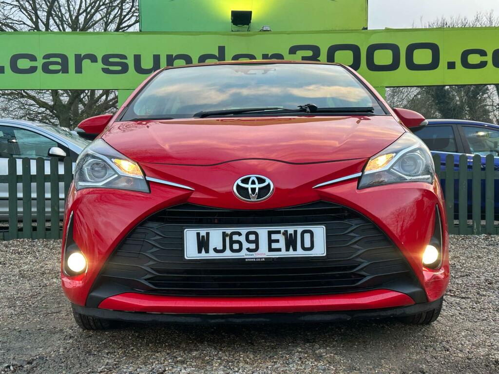 Toyota Yaris 1.0 Vvt-i Icon Euro 6 Red #5