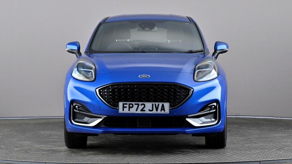 Ford Puma 1.0 Ecoboost Hybr Mhev 155 St-line Vignale Dct FP72JVA Blue #2